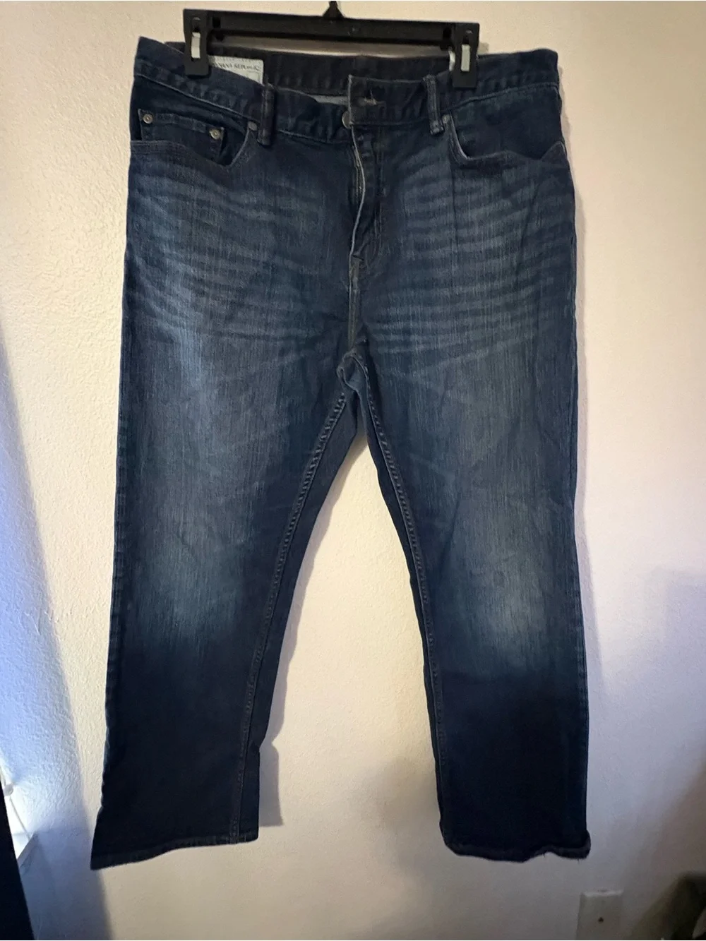 Banana Republic Men's Dark Blue Straight Jeans